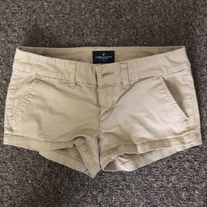 American Eagle Khaki Shorts